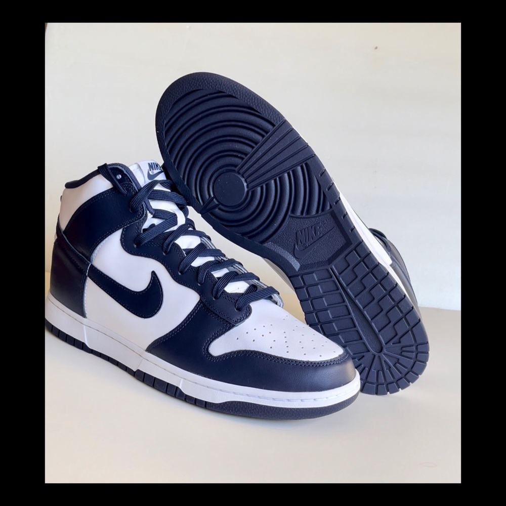 🚨SOLD🚨NEW NIKE DUNK HI RETRO Midnight Blue Size 13 DD1399-104